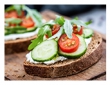 Mint, Cucumber, and Tomato Sandwiches