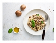 Oven Risotto With Crispy Roasted Mushrooms